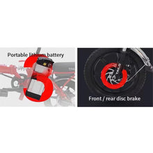 Load image into Gallery viewer, Foldable E-Bike250w